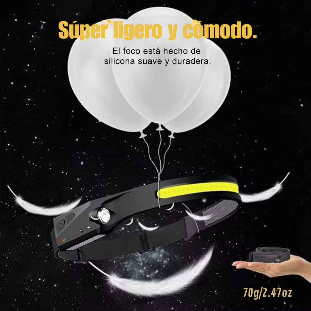 Linterna Frontal Manos Libres Pro