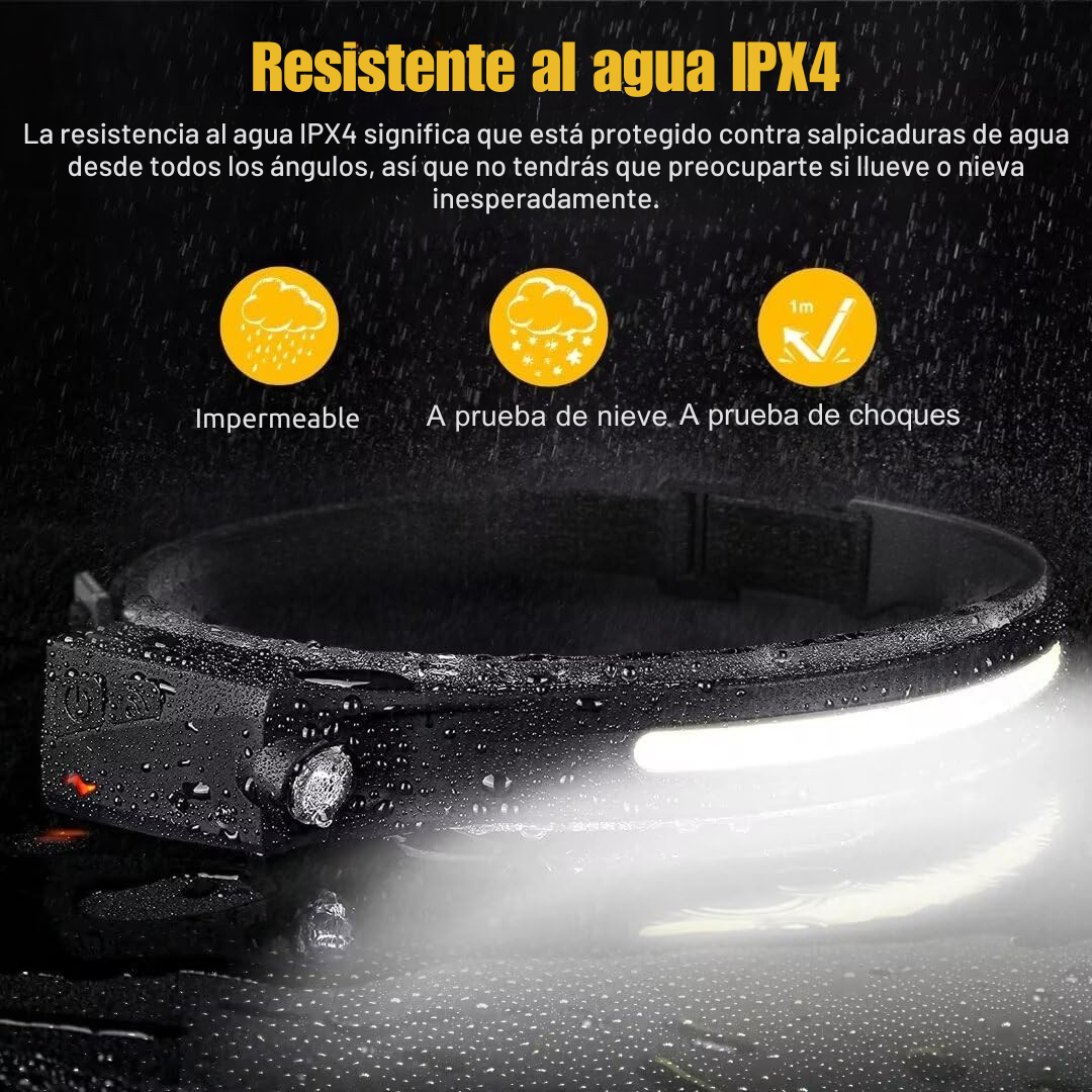 Linterna Frontal Manos Libres Pro